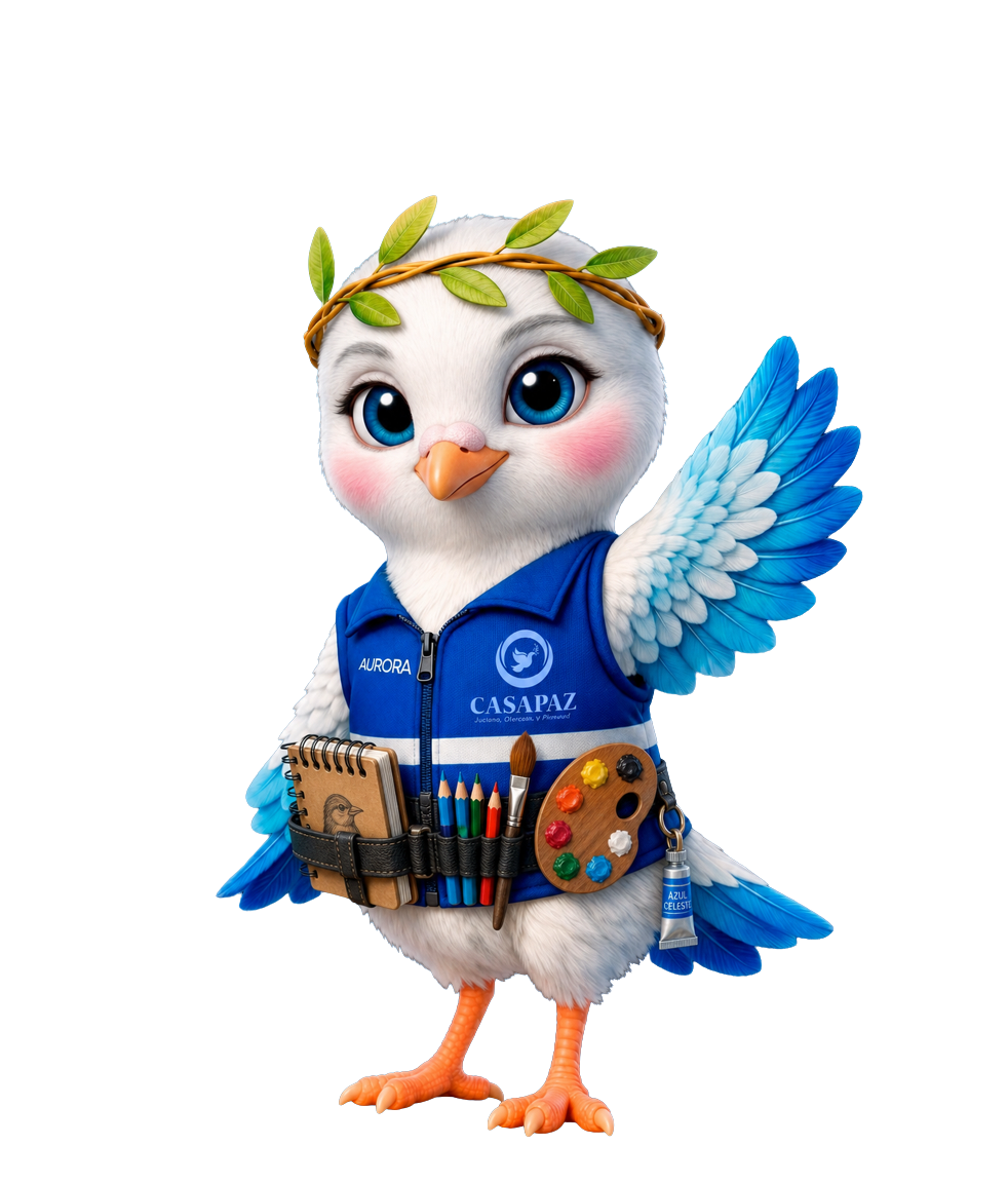 Aurora, mascota de CASAPAZ